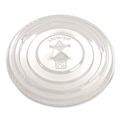 Cups and Lids | Fabri-Kal 000000000009508079 X-Slot Greenware Cold Drink Lids Fits 16 oz. to 24 oz. Cup - Clear (1000/Carton) image number 0