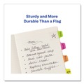 Dividers & Tabs | Avery 74762 1 in. x 1.5 in. 1/5-Cut Ultra Tabs Repositionable Tabs - Assorted Neon Colors (80/Pack) image number 7