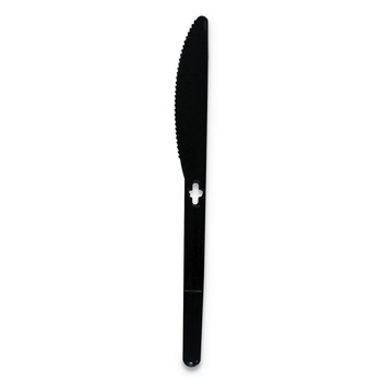  | Wego 54101102 Polystyrene Knife - Black (1000/Carton)