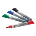 Washable Markers | Quartet 79552-A Premium Glass Board Bullet Tip Dry Erase Marker - Broad/Assorted Colors (4/Pack) image number 2