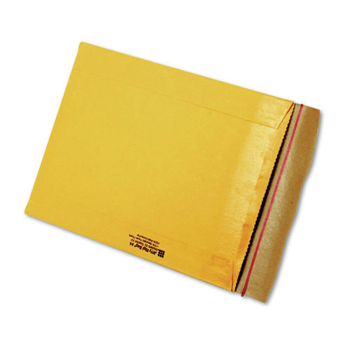 Envelopes & Mailers | Sealed Air 89273 9.5 x 13 Jiffy Rigi Square Flap Self-Adhesive Bag Mailer - Natural Kraft (200/Carton) image number 0