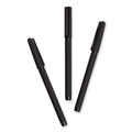 Pens | U Brands 5007U01-24 0.7 mm Fine Catalina Soft Touch Stick Porous Point Pen - Black (12/Pack) image number 5