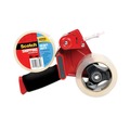 Labels | Scotch 3850-2-ST 3 in. Core Packaging Tape Dispenser with Two Rolls of Tape For Rolls Up to 2 in. x 60 yards - Red (2/Pack) image number 0