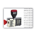 Stamps & Stamp Supplies | COSCO 2000PLUS 010180 1.5 x 0.13 Five-Year 12 Phrases Dial-N-Stamp image number 2