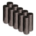 Trash Bags | Boardwalk X8046SKKR01 40 in. x 46 in. 45 gal. 1.2 mil Recycled Low-Density Polyethylene Can Liners - Black (100/Carton) image number 0