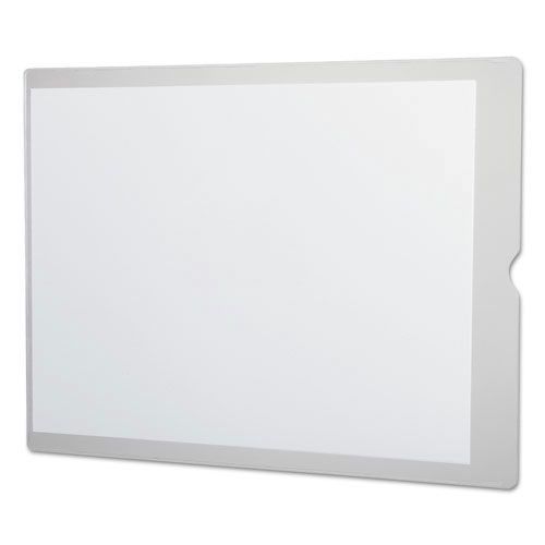 Sheet Protectors | Oxford 65012EE Utili-Jac 9 in. x 12 in. Heavy-Duty Plastic Envelopes - Clear (50/Box) image number 0