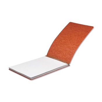 ACCO A7047078A 11 in. x 17 in. 3 in. Capacity Two-Piece Prong Fastener Pressboard Report Cover with Tyvek Reinforced Hinge - Red