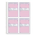 Retail Store Supplies | TOPS 4009 3.88 x 5.5 Two-Part Carbonless Telephone Message Book with Fax/Mobile Section image number 1
