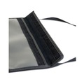 File Folders | C-Line 41902 9 x 12 75-Sheet 1-Pocket Shop Ticket Holder with Strap - Black Stitching image number 4