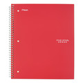 Notebooks & Pads | Five Star 06210 11 in. x 8.5 in. Sheets 3-Subject Medium/College Rule Wirebound Notebook - Randomly Assorted Cover Color image number 2