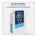 Just Launched | Avery 05731 3 Round Rings 2 in. Capacity 11 in. x 8.5 in. Economy View Binder - White image number 3
