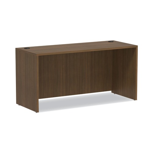 Office Desks & Workstations | Alera ALEVA256024WA 59.13 in. x 23.63 in. x 29.5 in. Valencia Series Credenza Shell - Modern Walnut image number 0