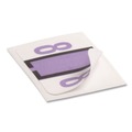File Folders | Smead 67378 1 in. x 1.25 in. 8 Numerical End Tab File Folder Labels - White (1-Roll) image number 3
