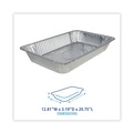 Just Launched | Boardwalk BWKSTEAMFLDP Full-Size Aluminum Steam Deep Table Pan - Silver (50/Carton) image number 6