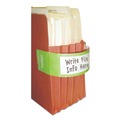 File Folders | Tabbies 68809 9.63 in. x 2 in. File Pocket Handles - Green/White (48/Pack) image number 1