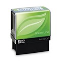 Stamps & Stamp Supplies | COSCO 2000PLUS 098367 1.5 in. x 0.56 in. Green Line Copy Message Stamp - Blue image number 0