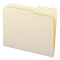 File Folders | Smead 10385 0.75 in. Expansion 2/5-Cut Tab Guide Height Systems File Folders - Letter Size/Manila (100/Box) image number 4