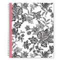 Notebooks & Pads | Blue Sky 130606 11 in. x 8.5 in. 12-Month (Jul 2025-Jun 2026) Analeis Create-Your-Own Cover Weekly/Monthly Planner - White/Black/Coral image number 1
