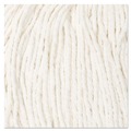 Mops | Boardwalk BWK2024RCT #24 Cut-End Rayon Wet Mop Head - White (12/Carton) image number 4