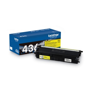 Brother TN436Y TN436Y 6,500 Page-Yield Super High-Yield Toner - Magenta