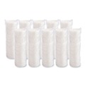  | Dart 8FTL Lift 'n' Lock 8 oz. Foam Cup and Container Lids - White (1000/Carton) image number 2