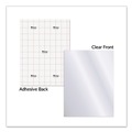 Sheet Protectors | C-Line 65004 2 mil 9 in. x 12 in. Cleer Adheer Self-Adhesive Laminating Film - Non-Glare Clear (50/Box) image number 3