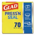 Food Wraps | Glad 70441 70 sq. ft. Foot Roll Press'n Seal Food Plastic Wrap (12/Carton) image number 4