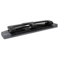 Staple Punches | Swingline A7074134 12-Sheet SmartTouch 3-Hole Punch 9/32 in. Holes - Black/Gray image number 3