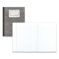 Notebooks & Pads | National 43481 80 Sheets 11 in. x 8.38 in. Medium/College Rule Composition Book - Black Marble Cover image number 2