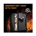 Office & Office Supplies | SentrySafe SFW205CWB 2 cu-ft. 18.6 in. x 19.3 in. x 23.8 in. Fire-Safe With Combination Access - Black image number 2