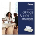  | Kleenex 03076 2-Ply Facial Tissue for Business - White (12 Boxes/Carton) image number 9