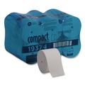 Paper Towels and Napkins | Georgia Pacific Professional 19374 Septic Safe Compact Coreless 1 Ply Bath Tissue - White (18/Carton) image number 0