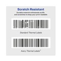 Register & Thermal Paper | Avery 04156 4 in. x 6 in. Multipurpose Thermal Labels - White (1-Box) image number 5