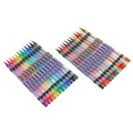 Pencils | Cra-Z-Art 10462-24 Twist Up Colored Pencils - Assorted Lead Colors/Clear Barrel (24/Set) image number 3