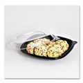 Food Trays, Containers, and Lids | Anchor 4308100 8 in. Crystal Classics Square Lid - Clear (150/Carton) image number 3