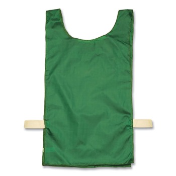 Champion Sports NP1GN Heavyweight Nylon Pinnies - One Size, Green (1 Dozen)
