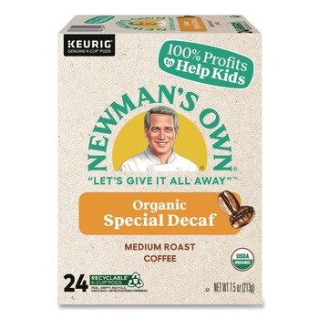 PRODUCTS | Newman's Own Organics 5000351722 K-Cups - Special Decaf (24/Box)