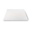 Office Chair Mats | Deflecto CM14443FCOM SuperMat 46 in. x 60 in. Medium Pile Carpet Frequent Use Chair Mat - Rectangle Clear image number 1