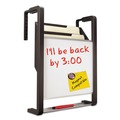 Filing & Folders | Quartet OFD Three-Pocket Hanging File Pocket with Dry Erase Board - Letter, Black image number 1