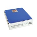File Folders | C-Line 33935 11 in. x 8.5 in. 3-Hole Punch Two-Pocket Heavyweight Poly Portfolio Folder - Blue (25/Box) image number 0