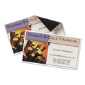 Copy & Printer Paper | Avery 08374 2 x 3.5 Inkjet Magnetic Business Cards - White (30/Pack) image number 1