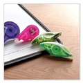 Erasers & Correction Supplies | Paper Mate Liquid Paper 1744480 0.2 in. x 335 in. DryLine Grip Correction Tape - Green/White Applicator (2/Pack) image number 5