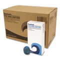 Sponges & Scrubbers | Boardwalk 96130-M-BWK 3 in. x 2.5 in. Steel Wool Soap Pads - Blue (12/Carton) image number 0