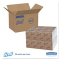 Paper Towels and Napkins | Scott 98720 12 in. x 7 in. 1-Ply Low-Fold Dispenser Napkins - White (8000/Carton) image number 3