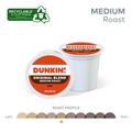 Coffee | Dunkin' 5000380509 K-Cup Pods - Dunkin Regular (88/Carton) image number 3