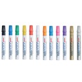 Permanent Markers | uni-ball 63631 Permanent Marker - Assorted Colors/Medium Bullet Tip (12/Set) image number 1