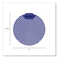 Odor Control | Boardwalk FGVIN-F-012I072M-81 1.8 oz. Urinal Screen - Tutti Frutti Scent, Blue (1-Dozen) image number 1