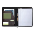 Notebooks & Pads | Samsill 70836 11 in. x 8.5 in. Dark Brown Vinyl Vintage Hardback Zipper Portfolio image number 2