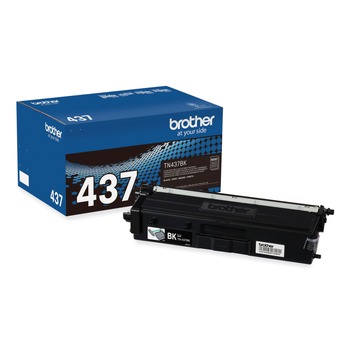 Brother TN437BK 9,000 Page-Yield Ultra High-Yield Toner - Black
