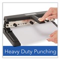 Staple Punches | Swingline A7074450E Heavy-Duty 2-To-4 9/32 in. Hole Punch with 40-Sheet Capacity - Black image number 3
